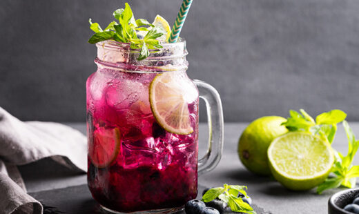 Blueberry Mint Limeade