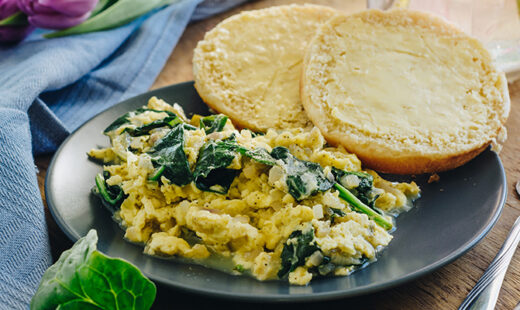 Cottage Cheese Scrambled Eggs