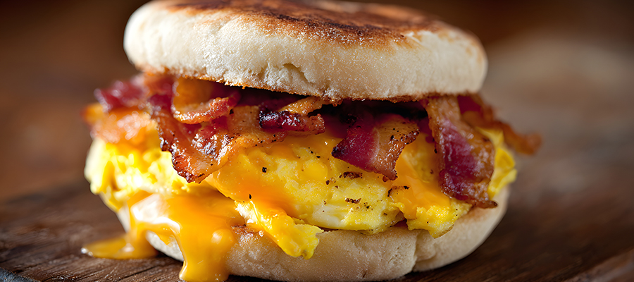 High Protein Breakfast Sandwich