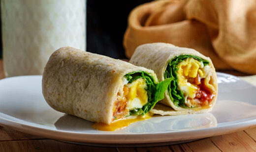 Sausage, Egg & Cheese Breakfast Burrito