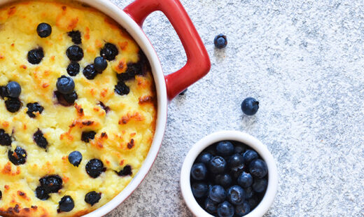 Blueberry Cottage Cheese Breakfast Bowl