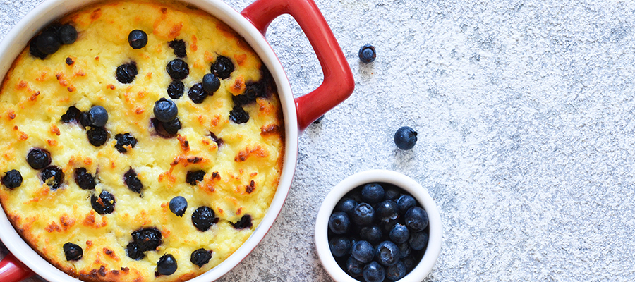 Blueberry Cottage Cheese Breakfast Bowl