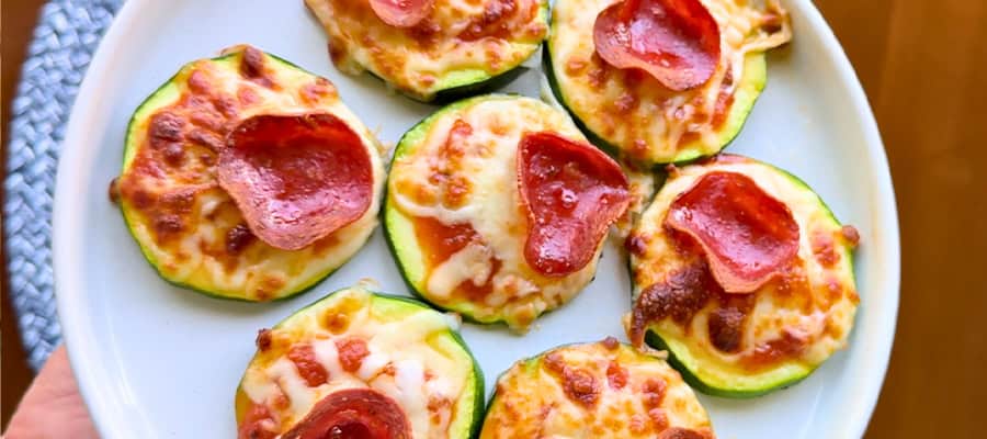 Zucchini Pizza Bites