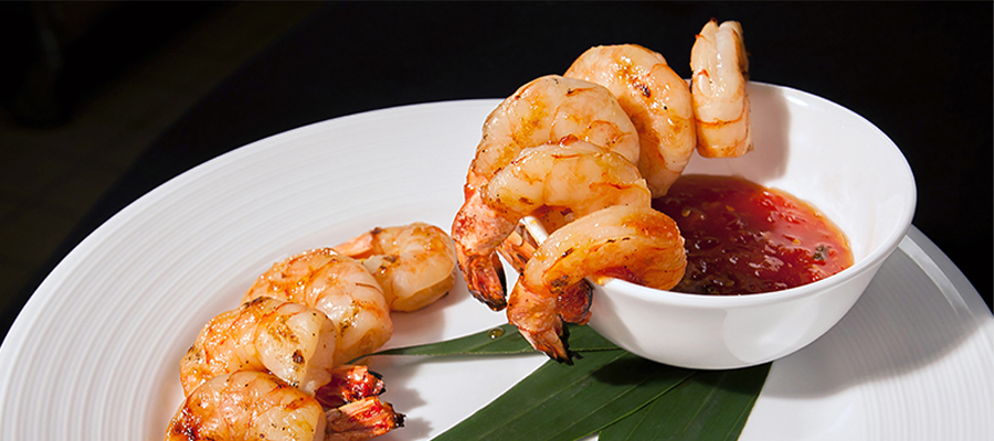 Grilled Shrimp and Homemade Cocktail Sauce