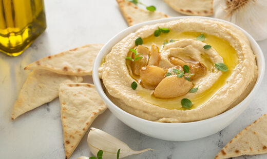 Roasted Garlic Hummus