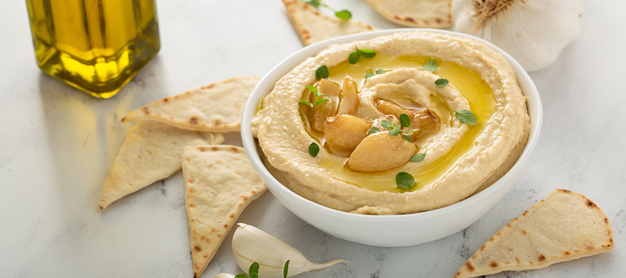 Roasted Garlic Hummus