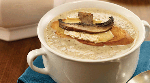 Portobello Mushroom Bisque-recipe