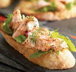 Salmon Salad Crostini thumbnail